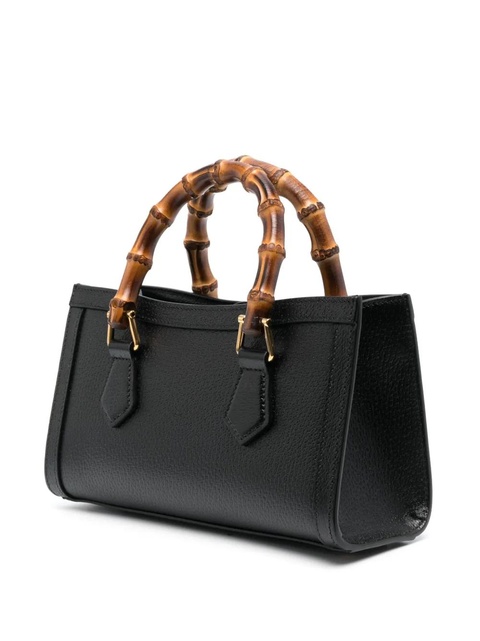 Gucci logo-plaque leather tote - Black - zdjęcie produktu nr 2
