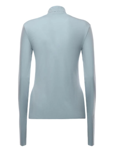 Sportmax turtleneck long-sleeve top - Blue - zdjęcie produktu nr 2