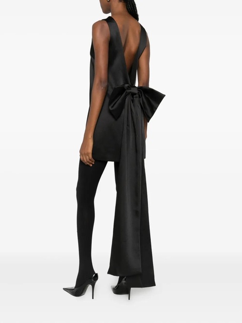 Eleh satin dress - Black - zdjęcie produktu nr 1