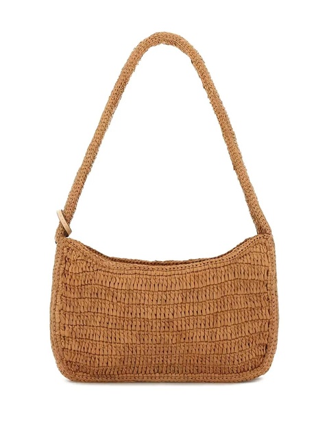 Manebi raffia shoulder bag - Brown - zdjęcie produktu nr 2