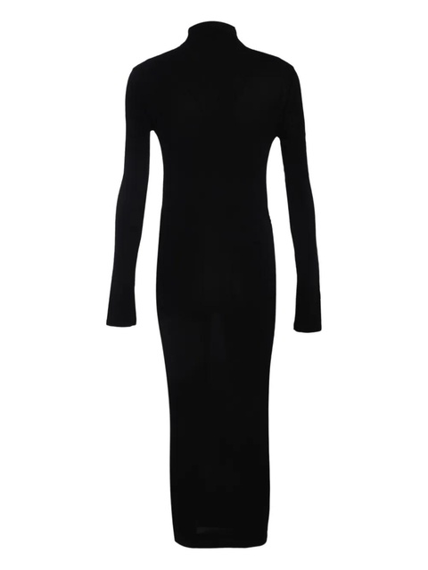 Off-White turtle-neck midi dress - Black - zdjęcie produktu nr 1