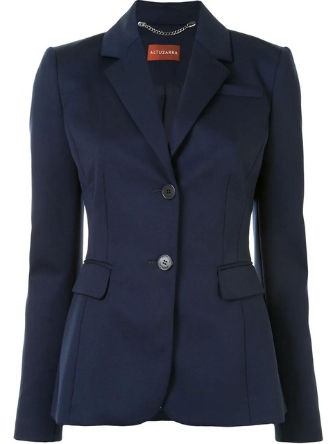 Altuzarra Fenice single-breasted wool blazer - Blue - zdjęcie produktu nr 1