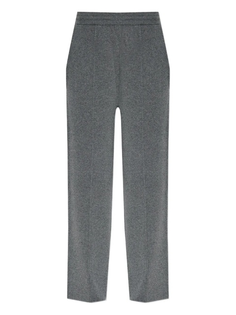 Lanvin elastic-waistband side-seam trousers - Grey - zdjęcie produktu nr 1