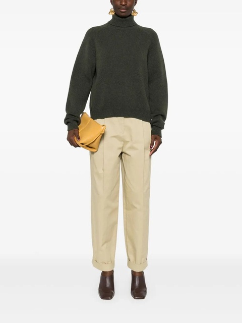 FENDI logo-embroidered sweater - Green - zdjęcie produktu nr 2