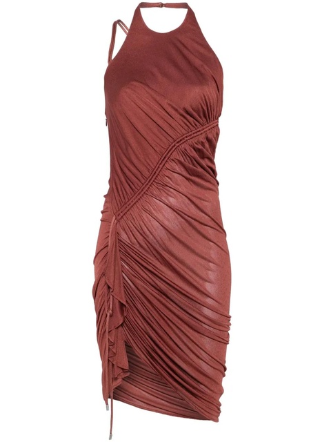 Blumarine gathered-detail mini dress - zdjęcie produktu nr 1