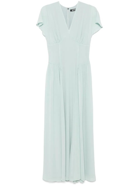 ROTATE BIRGER CHRISTENSEN V-neck maxi dress - Blue - zdjęcie produktu nr 1