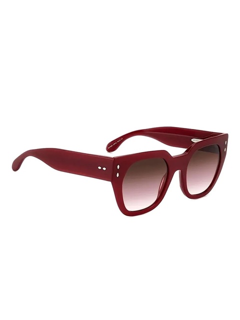 Isabel Marant Eyewear square-frame sunglasses - Red - zdjęcie produktu nr 2