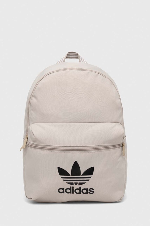 adidas Originals plecak Adicolor kolor beżowy duży z nadrukiem IL1963 - zdjęcie produktu nr 1