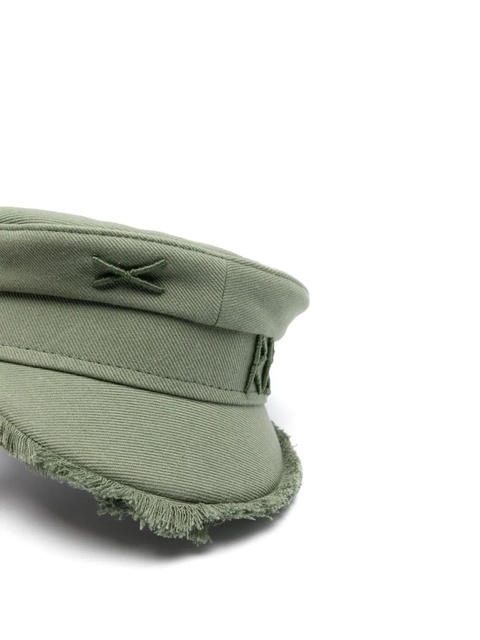 Ruslan Baginskiy appliqué-logo cotton hat - Green - zdjęcie produktu nr 2