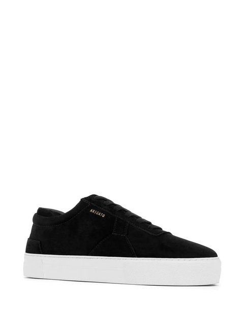 Axel Arigato logo-print suede platform sneakers - Black - zdjęcie produktu nr 2