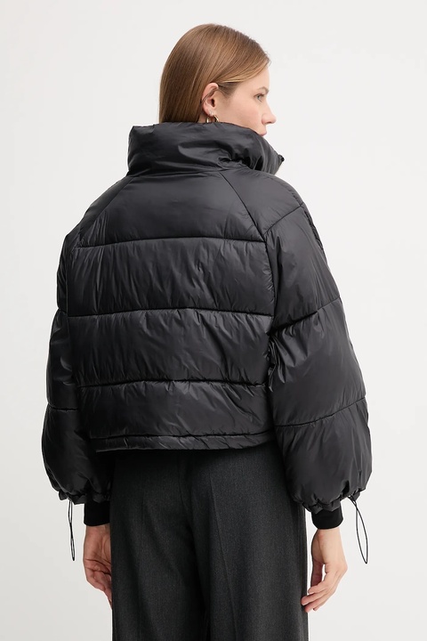 Gaudi kurtka kolor czarny zimowa oversize 521BD35012 - zdjęcie produktu nr 2