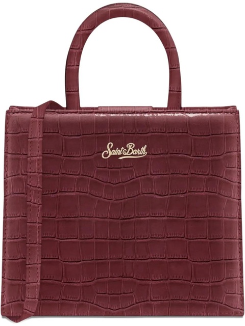 MC2 Saint Barth leather tote bag - Red - zdjęcie produktu nr 2