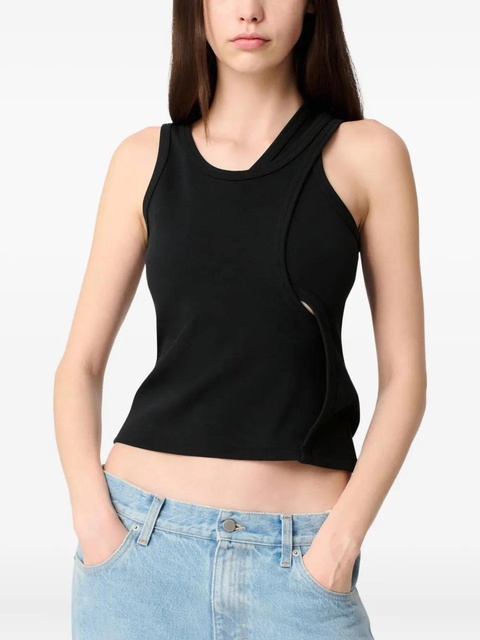 Axel Arigato asymmetric tank top - Black - zdjęcie produktu nr 2