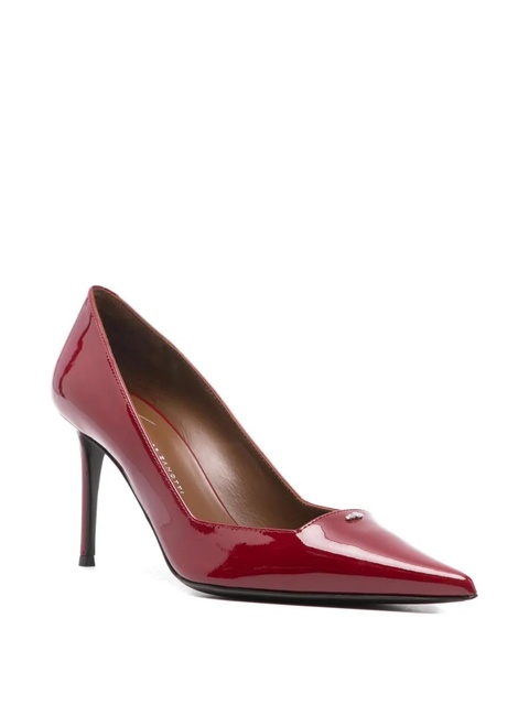 Giuseppe Zanotti 85mm pointed-toe pumps - Red - zdjęcie produktu nr 2