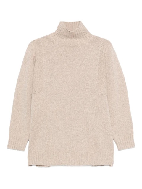 Max Mara high-neck sweater - Neutrals - zdjęcie produktu nr 1