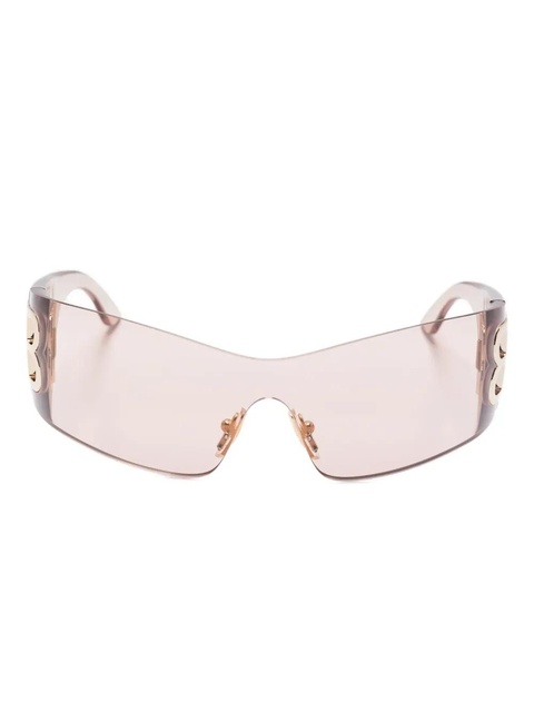 Balenciaga Eyewear Bossy sunglasses - Pink - zdjęcie produktu nr 1