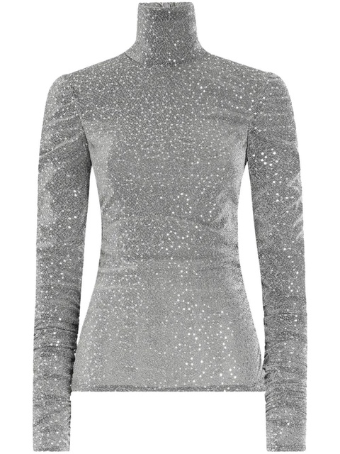 Dolce & Gabbana sequinned top - Silver - zdjęcie produktu nr 2