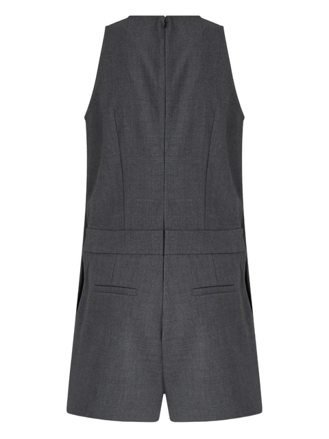 PINKO sleeveless round-neck playsuit - Grey - zdjęcie produktu nr 2