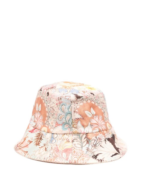 ZIMMERMANN patchwork floral hat - Pink - zdjęcie produktu nr 2