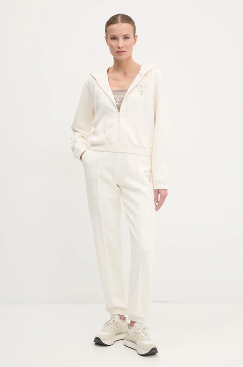 Guess top COLETTE damskie kolor brązowy V5RP08 KCOA2 - zdjęcie produktu nr 2