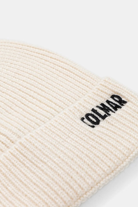 Colmar czapka wełniana kolor beżowy 5005.6ZU - zdjęcie produktu nr 2