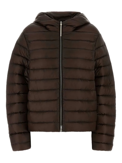 Jil Sander zip-up down jacket - Brown - zdjęcie produktu nr 2