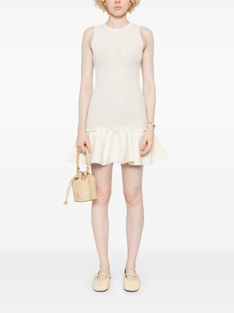 SANDRO knitted midi dress - Neutrals - zdjęcie produktu nr 2