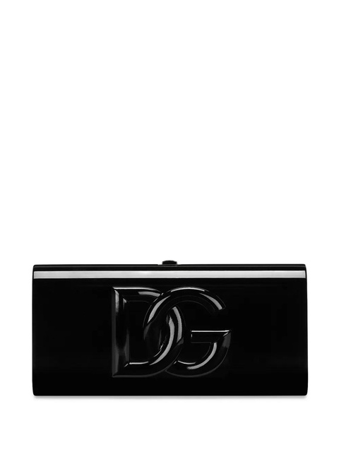 Dolce & Gabbana DG logo-appliqué clutch - Black - zdjęcie produktu nr 1