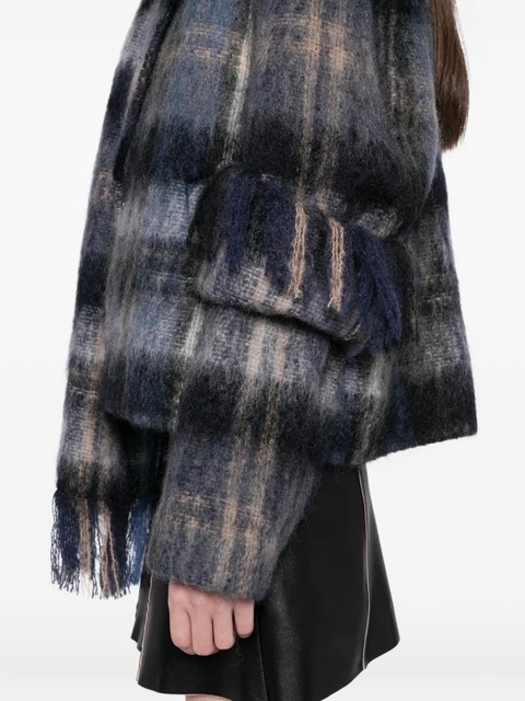 LOEWE plaid blazer - Blue - zdjęcie produktu nr 2
