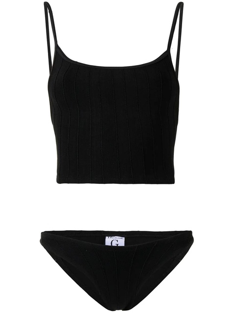 Hunza G Nile two-piece bikini - Black - zdjęcie produktu nr 2