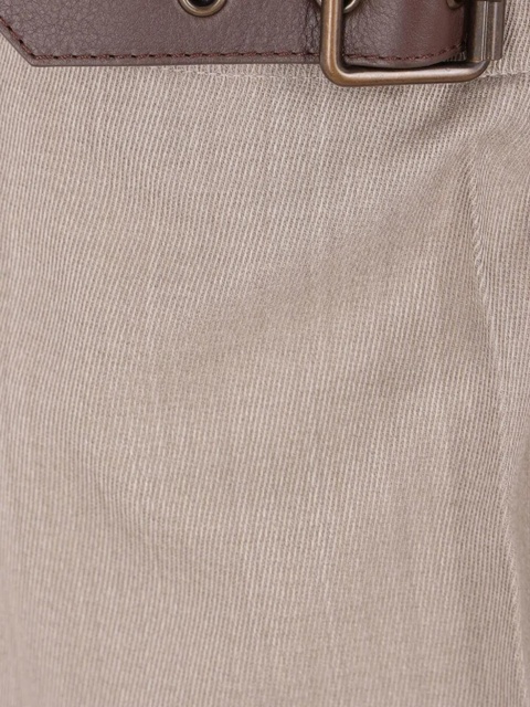 LOEWE buckle elasticated shorts - Neutrals - zdjęcie produktu nr 1