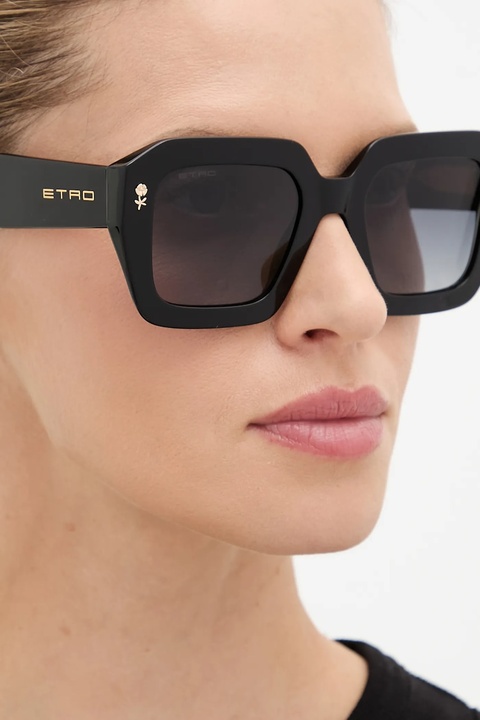 Etro okulary przeciwsłoneczne damskie kolor czarny ETRO 0114/S - zdjęcie produktu nr 2