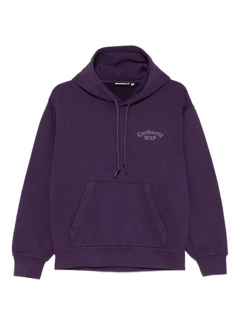 Carhartt WIP logo-print hoodie - Purple - zdjęcie produktu nr 1