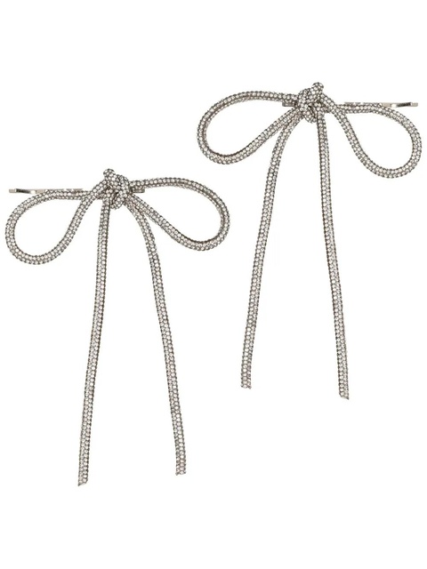 Jennifer Behr Ava bobby pins (set of two) - Silver - zdjęcie produktu nr 1