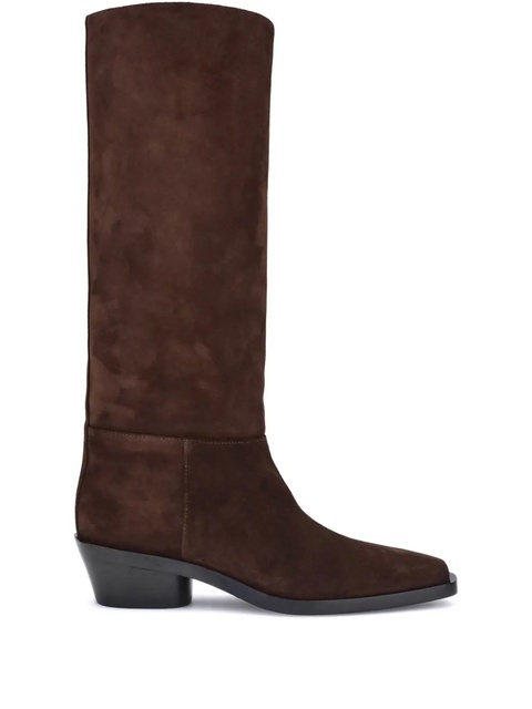 Proenza Schouler 40mm Bronco suede knee-high boots - 209 - zdjęcie produktu nr 1