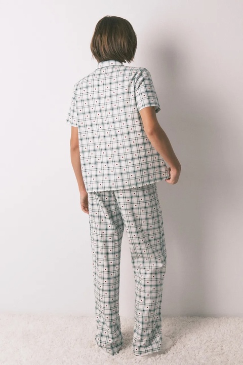 women'secret komplet piżamowy z bawełną damska kolor zielony 3792071 - zdjęcie produktu nr 2