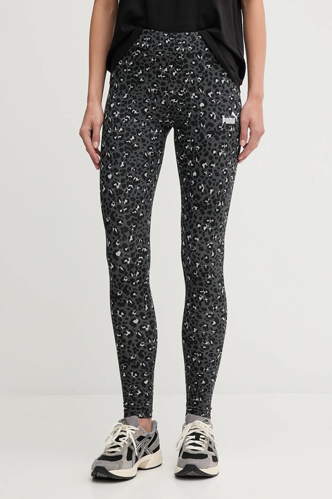 Puma legginsy damskie kolor szary wzorzyste 688085 - zdjęcie produktu nr 1