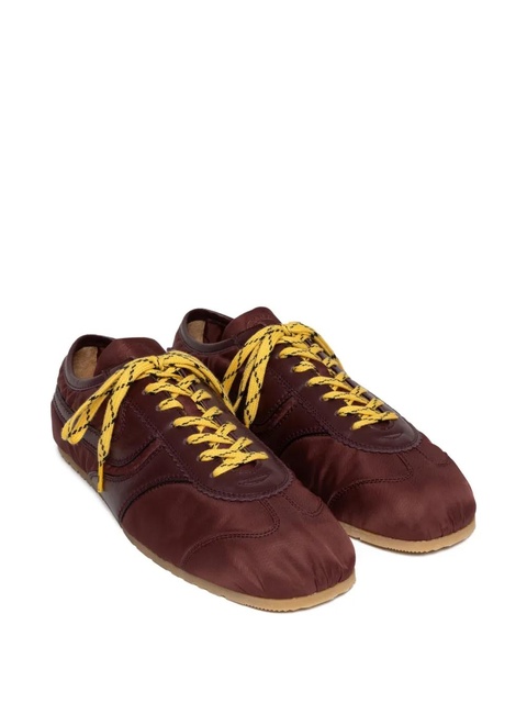 DRIES VAN NOTEN lace-up sneakers - 359 BORDEAUX - zdjęcie produktu nr 1