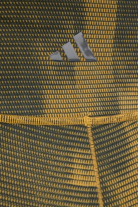 adidas Performance legginsy do jogi All Me kolor zielony wzorzyste JJ3876 - zdjęcie produktu nr 2