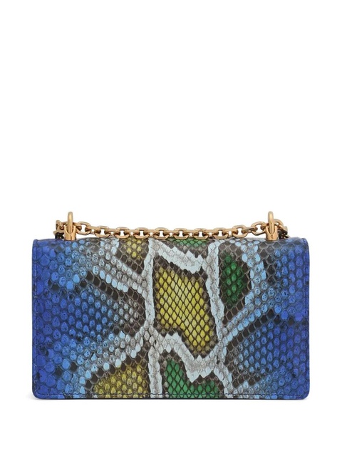 Dolce & Gabbana DG Girls python-effect phone bag - Blue - zdjęcie produktu nr 2