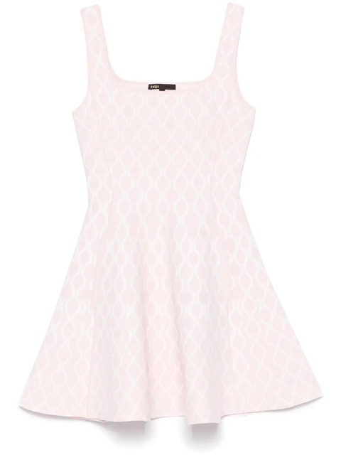 Maje jacquard knitted mini dress - Pink - zdjęcie produktu nr 1