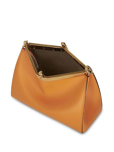 ETRO Vela leather shoulder bag - Orange - zdjęcie produktu nr 2