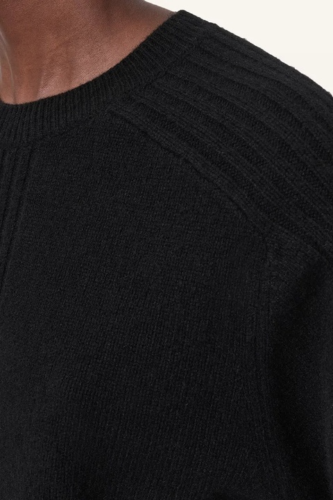 AllSaints sweter NIX damski kolor czarny W030KD - zdjęcie produktu nr 2