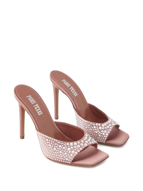 Paris Texas 105mm Holly crystal-embellished sandals - Pink - zdjęcie produktu nr 2