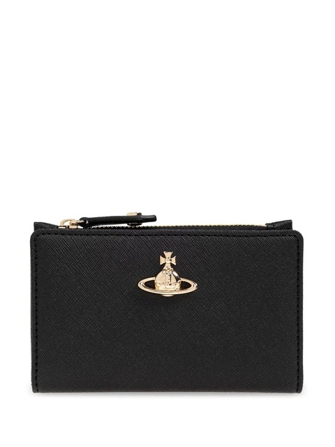 Vivienne Westwood Orb-plaque wallet - Black - zdjęcie produktu nr 1