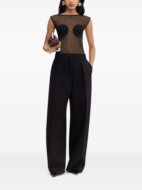 Jacquemus The Ovalo trousers - Black - zdjęcie produktu nr 2