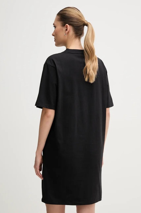 Calvin Klein Jeans sukienka bawełniana kolor czarny mini oversize J20J225289 - zdjęcie produktu nr 2