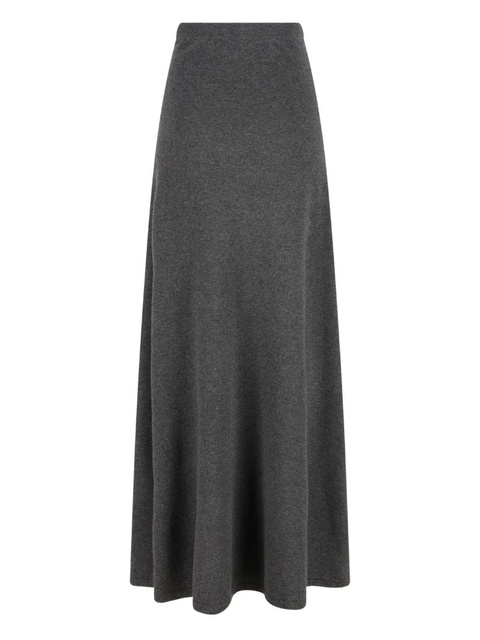 Balenciaga pleated A-line skirt - Grey - zdjęcie produktu nr 2