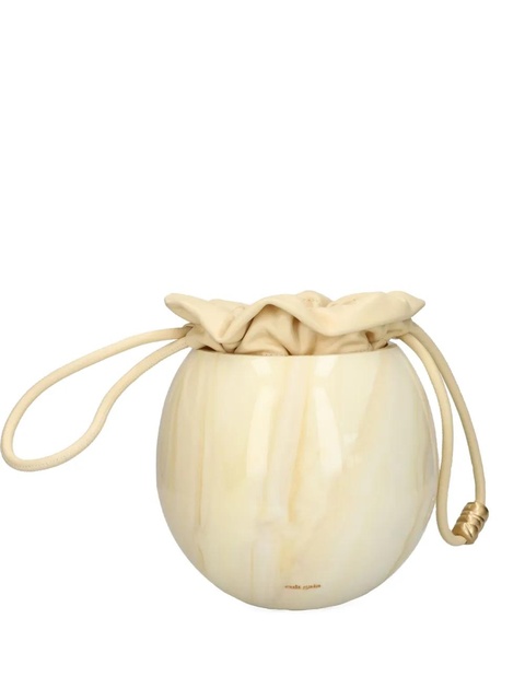 Cult Gaia Mona marble-sphere bucket bag - Neutrals - zdjęcie produktu nr 1