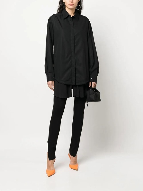 Diesel extra-fabric-detail shirt - Black - zdjęcie produktu nr 1